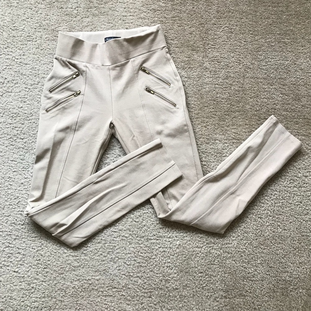 High Waisted Nude Pants